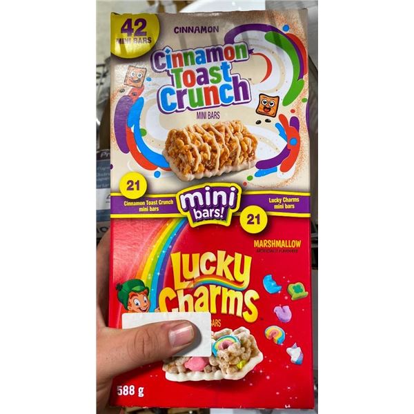 BOX OF CEREAL BARS