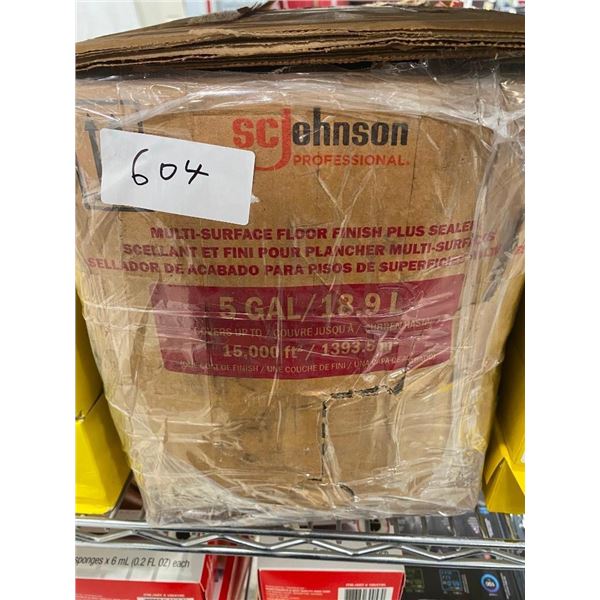5 GALLONS OF MULTI-SURFACE FLOOR CLEANER
