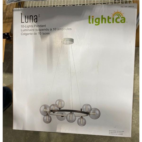 LUNA 10-LIGHT PENDANT