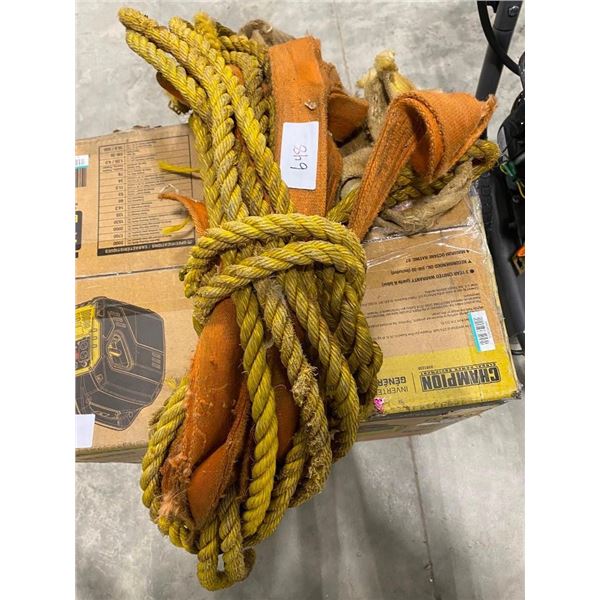 APPROX. 10FT ROPE AND STRAP