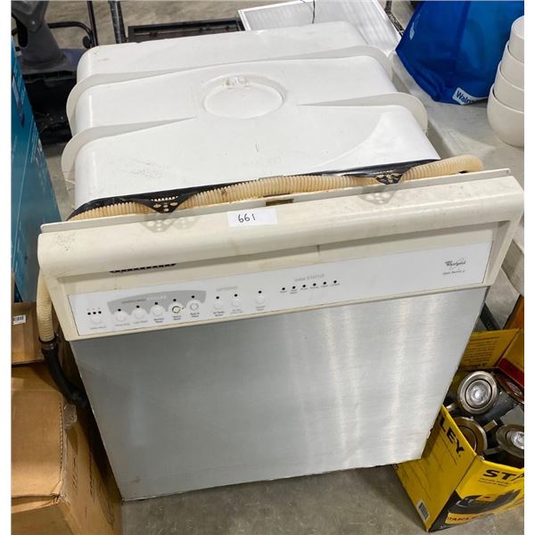 24X25X34IN WHIRLPOOL DISHWASHER