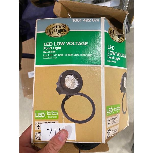 LED LOW VOLTAGE POND LIGHT