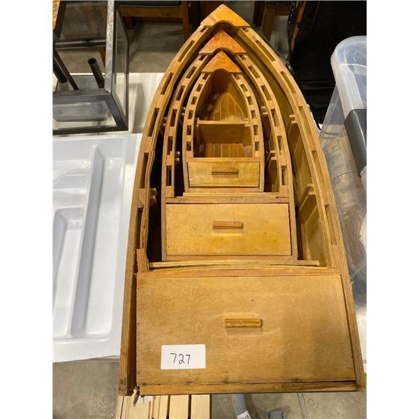 3 BOAT SHELVES
