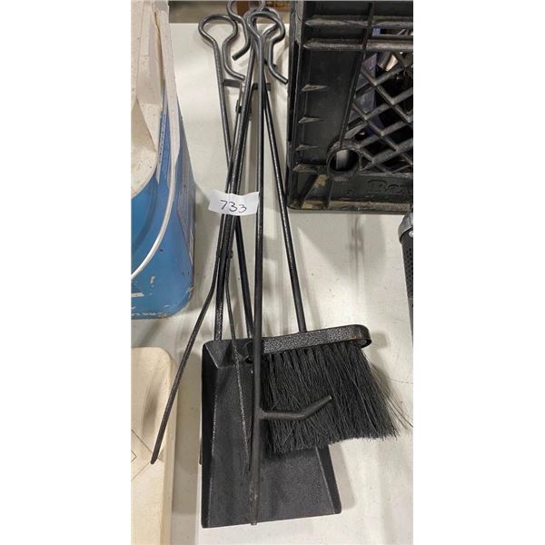 FIREPLACE POKERS AND CLEANERS