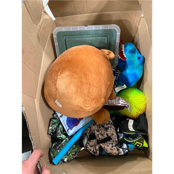BOX LOT OF TOYS