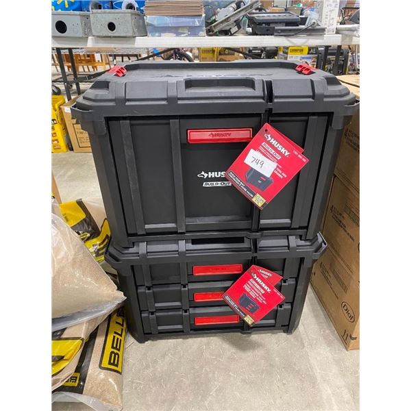 HUSKY BUILD OUT TOOL BOXES