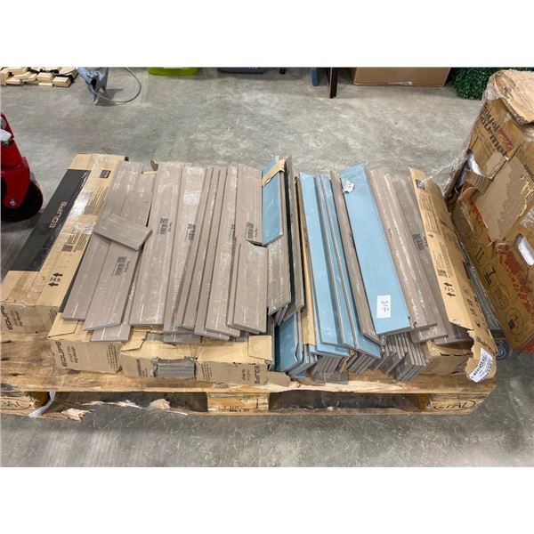PALLET OF 23X3IN CERAMIC TILES