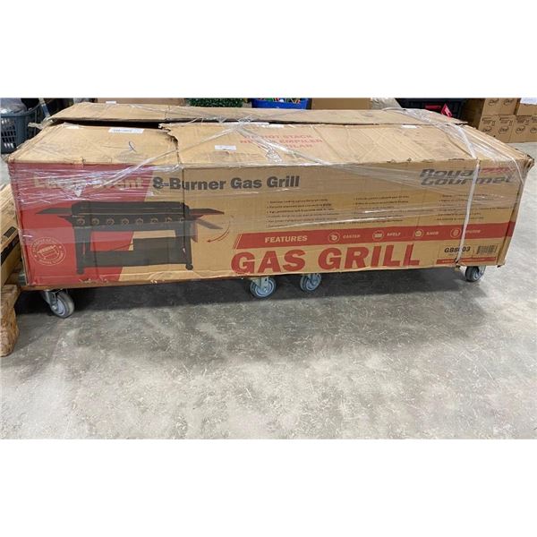 8 BURNER GAS GRILL