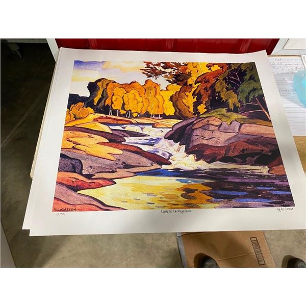 24X20IN REPRODUCTION PRINT - A.J. CASSON