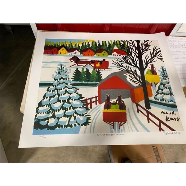 24X20IN REPRODUCTION PRINT - M. LEWIS