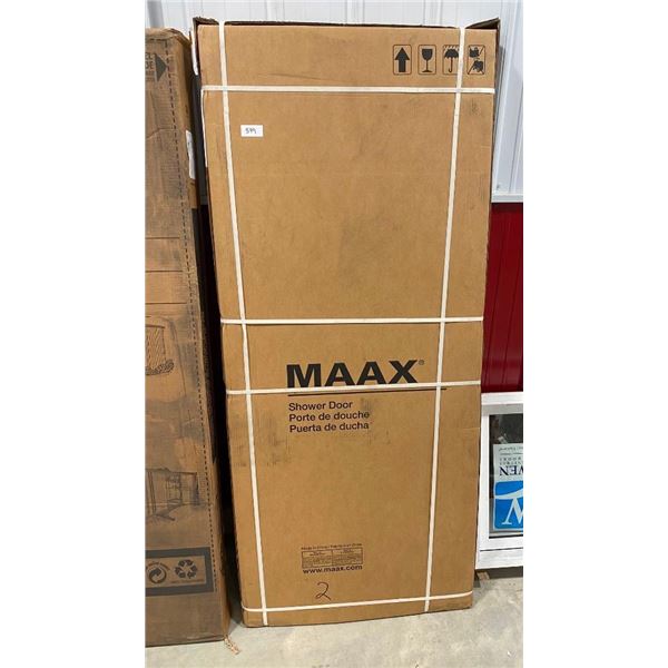 MAAX SHOWER DOOR - 55X58.5X70.5
