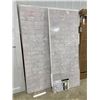 Image 1 : 5FT SHOWER WALL KIT - BACK WALL HAS DAMAGED TRIM