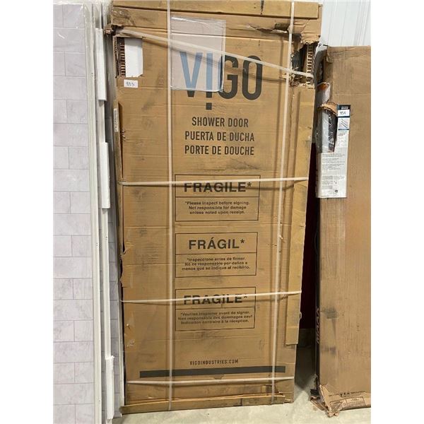 VIGO SHOWER DOOR - 60X76 IN