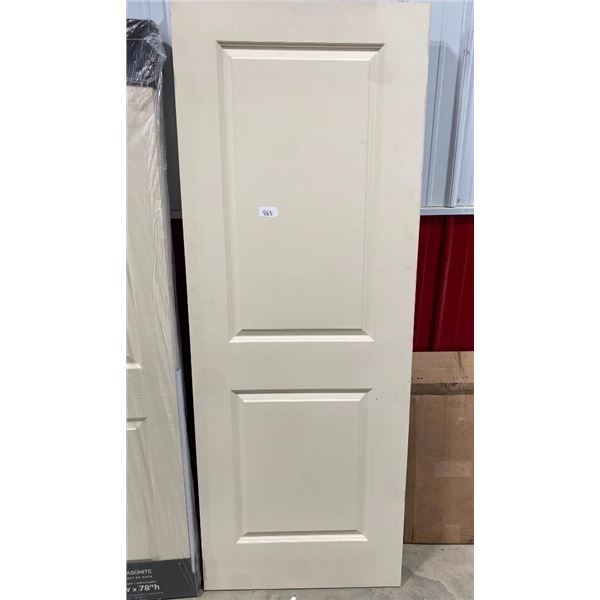30IN INTERIOR DOOR - HAS HOLE AS SEEN IN PIC