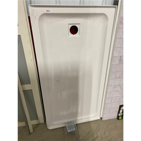 60X32IN SHOWER BASE WITH DRAIN