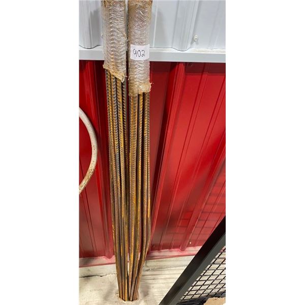 25PCS OF 5FTX1/2IN REBAR