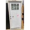 Image 1 : 34IN EXTERIOR DOOR - HAS 2 SMALL PAINT SCRAPES