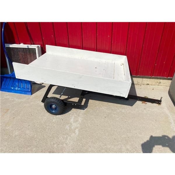 33X51IN GARDEN TRAILER FOR LAWN MOWER