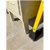 Image 4 : 3 DOOR 36 IN LOCKER - LEG BENT - HAS SOME SCRATCHES