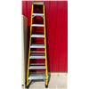 Image 1 : 8FT FEATHERLITE STEP LADDER - BENT LEG