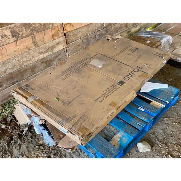10X10FT SOJAG SUN SHELTER - BOX IS RIPPED BUT LOOKS TO BE ALL THERE