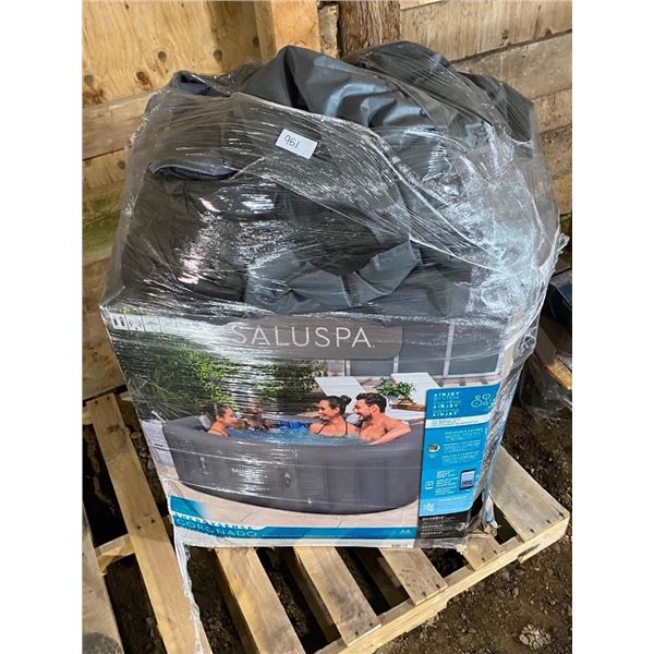 HOTTUB - UNSURE IF ALL IS THERE