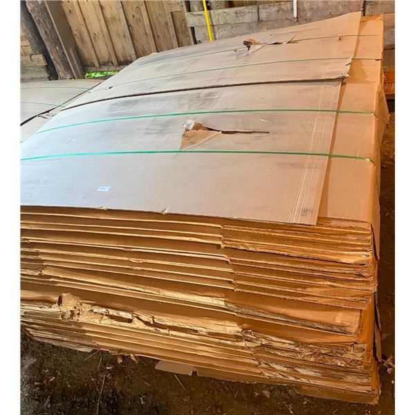 PALLET LOT OF APPROX. 50 LARGE CARDBOARD BOXES - GUESSING 6X6FT