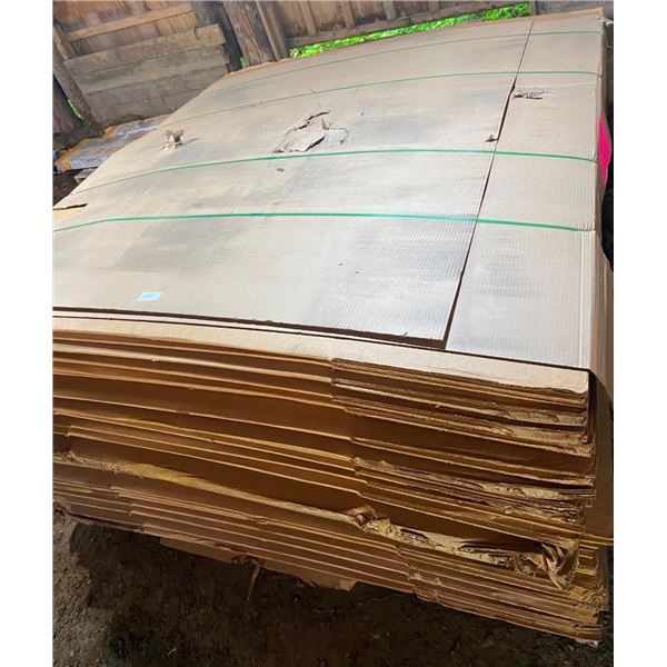 PALLET LOT OF APPROX. 50 LARGE CARDBOARD BOXES - GUESSING 6X6FT