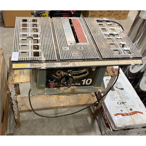 DELTA 10 TABLE SAW