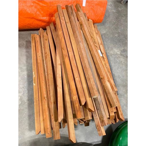APPROX. 50 PATIO DECK POSTS