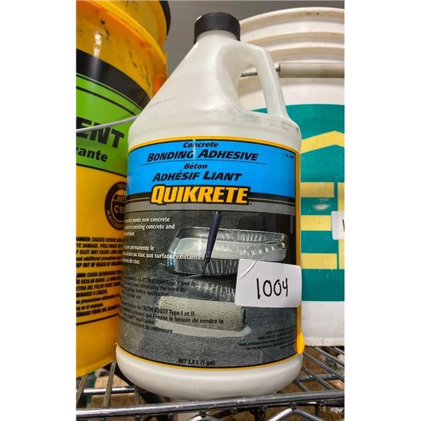 1 GALLON OF CONCRETE BONDING ADHESIVE