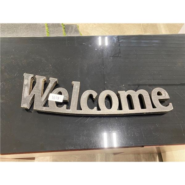 WELCOME SIGN