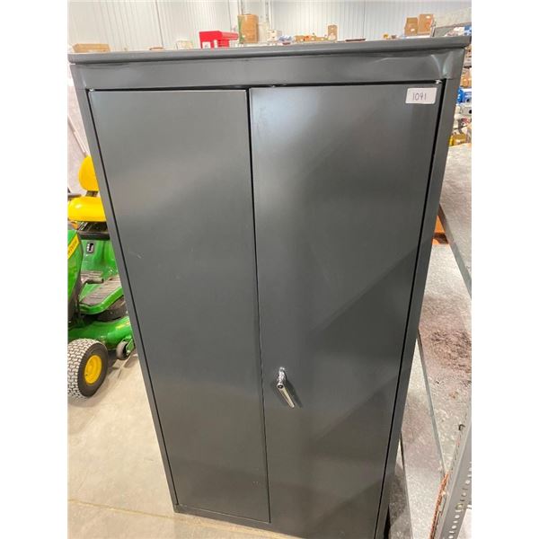 36X72X18IN STEEL CABINET - HAS SOME DINGS ALL AROUND