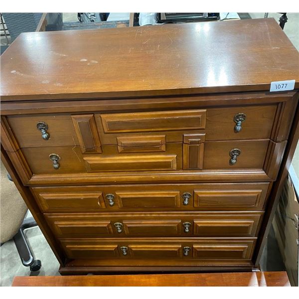38X18X48IN WOODEN DRESSER