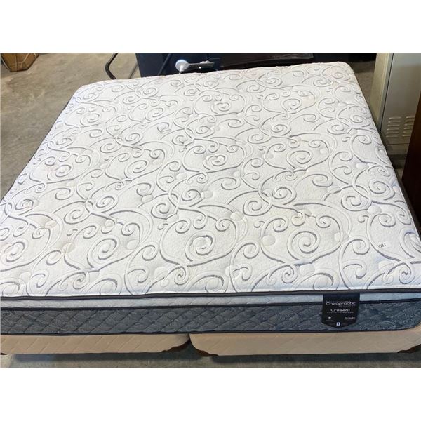 KING SIZE MATTRESS, BOX SPRING, AND FRAME