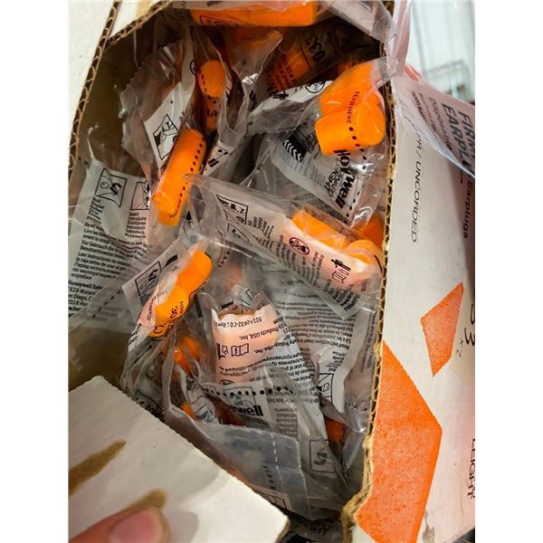 BOX OF EAR PLUGS