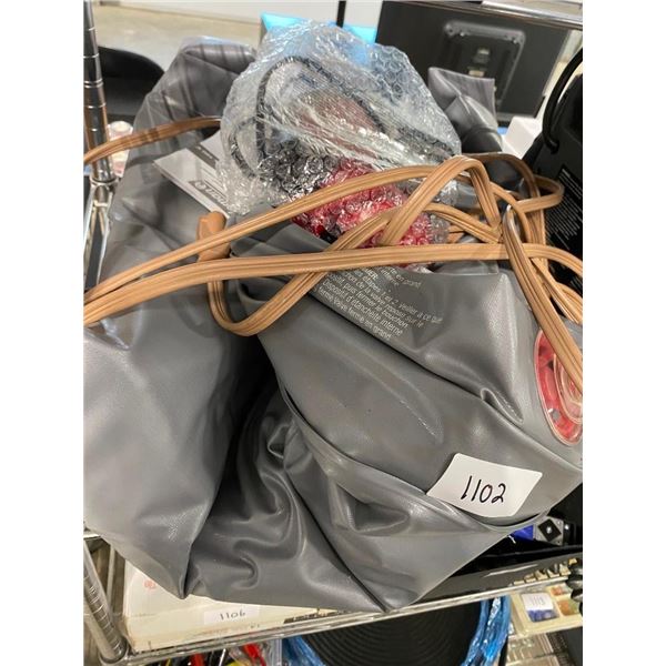 SINGLE SIZE AIR MATTRESS WITH PUMP