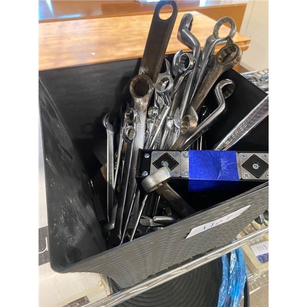BOX OF WRENCHES
