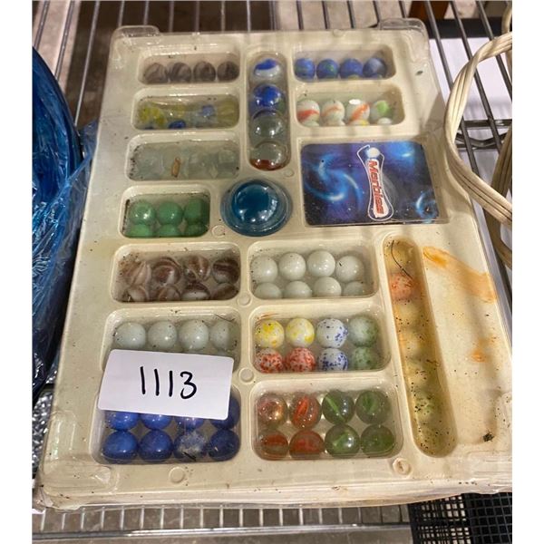 CONTAINER OF MARBLES