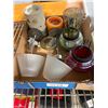 Image 1 : BOX OF CANDLE HOLDERS