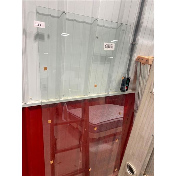 78.66X27.56IN PIECE OF GLASS