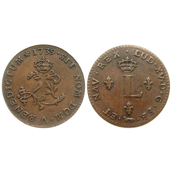 1739-A Billon Sous Marques.  Vlack 18.