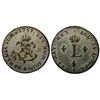 Image 1 : 1757-A Billon Sous Marques.  Vlack 41a.  Rarity-7.