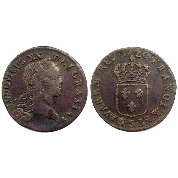 1720-S [Reims Mint] John Law Sol.