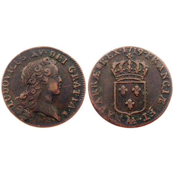 1719-AA [Metz Mint] John Law Sol.