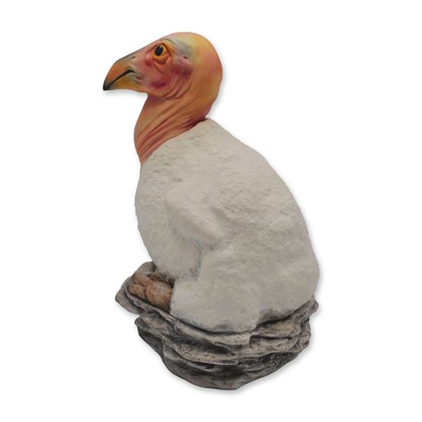 Boehm Porcelain California Condor Chick Sculpture, Rare, 1986