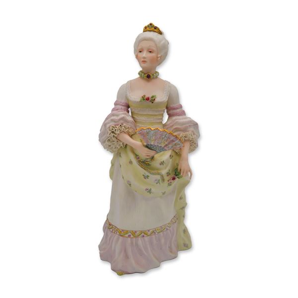 Cybis Porcelain Good Queen Anne Sculpture, 1978
