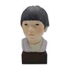 Image 1 : Cybis Porcelain Oriental Boy Cheerful Dragon Sculpture, 1979
