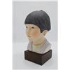 Image 3 : Cybis Porcelain Oriental Boy Cheerful Dragon Sculpture, 1979
