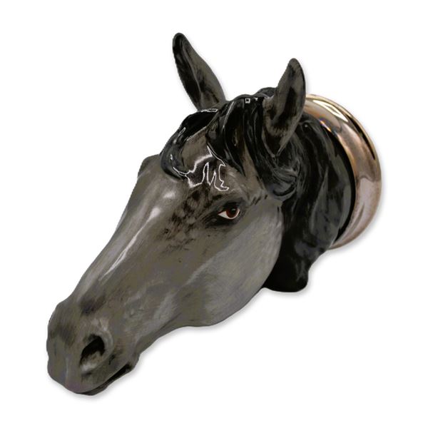 Royale Stratford Porcelain Grey Horse Stirrup Cup